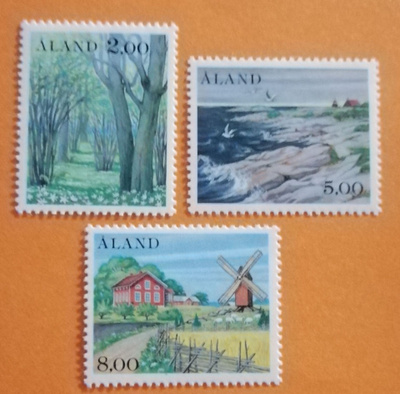 ÅLAND 1985 Yleismerkkejä