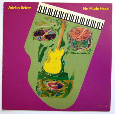 ADRIAN BELEW Mr Music Head CD 1989 HUIPPUKUNTO