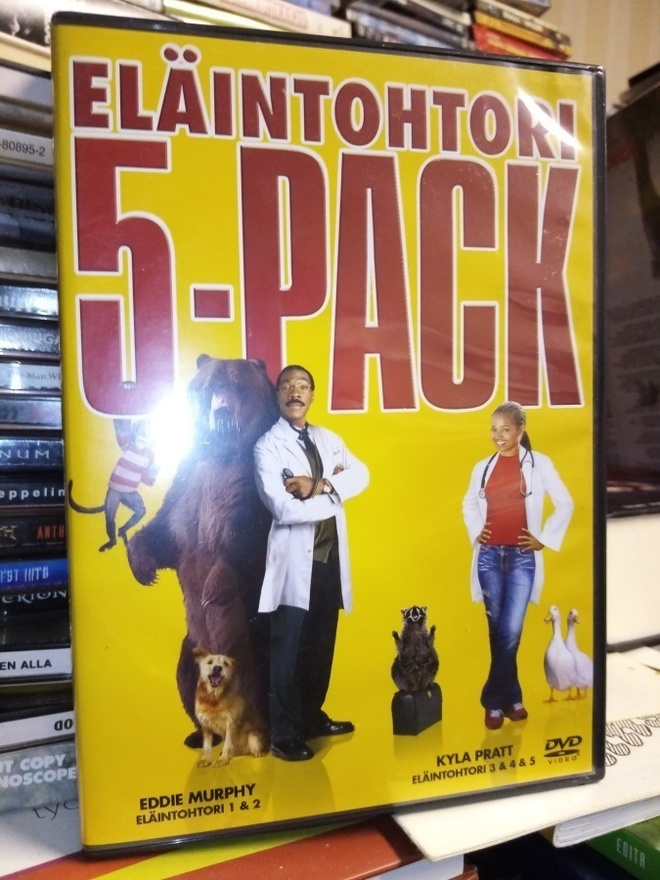 5DVD ELÄINTOHTORI 5-PACK ( SIS POSTIKULU)