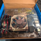 Asus B550M, Ryzen 3 4300G, 32gt DIMM, AXAGON 6xSATA, Noctua - pikkukuva 1