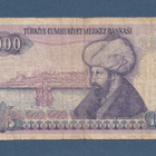 Turkki 1000 Turkinliiraa..käytetty - pikkukuva 2