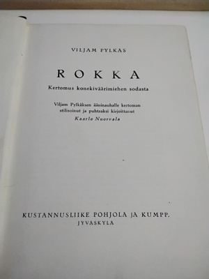 Kirja Rokka.