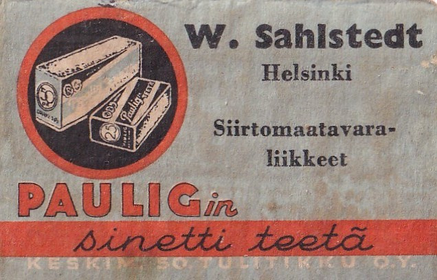 Helsinki, W. Sahlstedt  b511