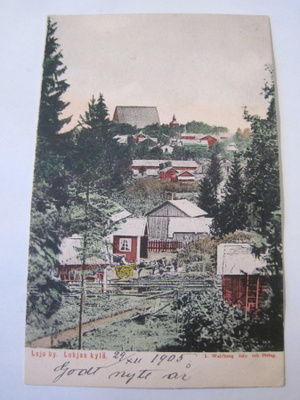 VANHA Postikortti Lohja 1900-luku