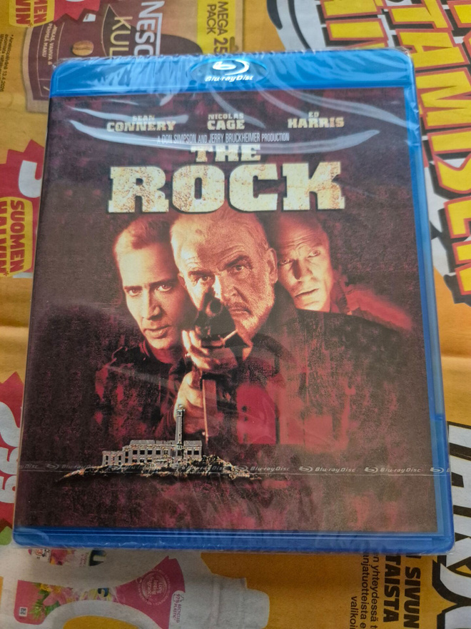 The Rock Paluu helvettiin Suomijulkaisu