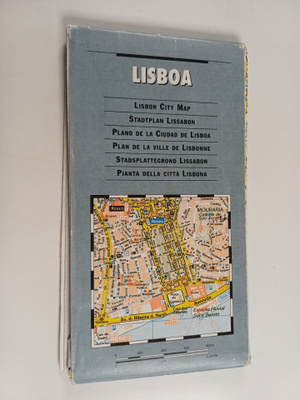 Lisboa - Lisbon city map (1 : 15 000)
