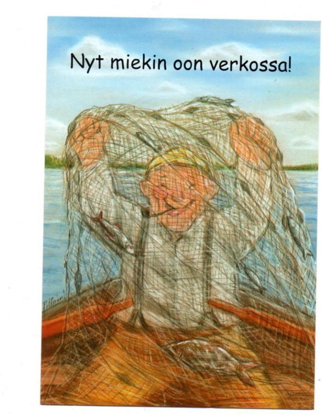 "NYT MIEKIN OON VERKOSSA!" -KORTTI / Hörölä