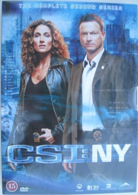 CSI:NY KAUSI 2 DVD UUSI