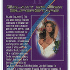 1997 Hot Shots Galaxy of Sex Superstars #7 Tera Heart - pikkukuva 3