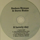 Anders Nyman&Steve Noble•A Lovely Day PROMO CDr Maxi-Single - pikkukuva 3