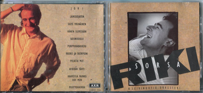 RIKI SORSA & LEIRINUOTIO ORKESTERI . CD-LEVY . RIKI SORSA &