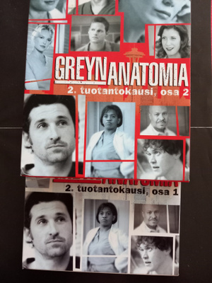 Greyn anatomia kausi 2  dvd