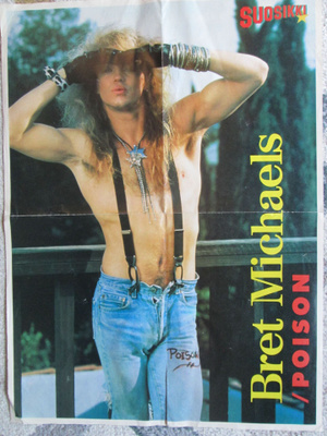 SUOSIKKI LEHDEN JULISTE BRET MICHALESPOISON VINCE NEIL