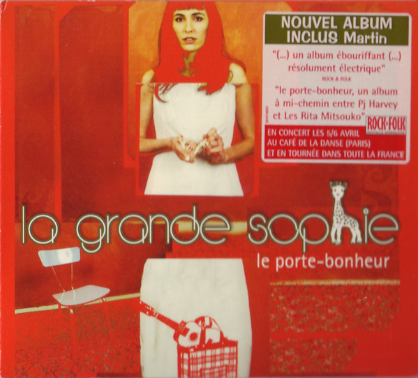 LA GRANDE SOPHIE :: LE PORTE-BONHEUR :: CD ALBUM  MINT  2001