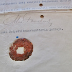 VANHA Todistus VR Valtion Rautatiet 1918 - pikkukuva 2