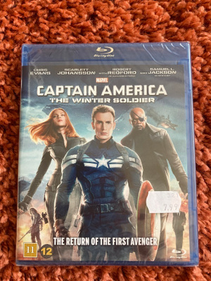 Captain America the Winter Soldier DVD  UUSI muoveissa