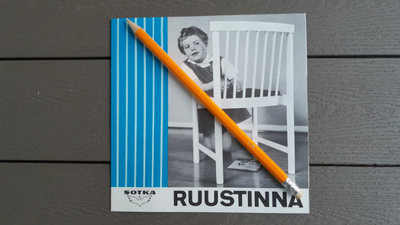 Ruustinna Huonekalu esite n. 1965