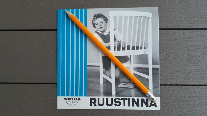 Ruustinna Huonekalu esite n. 1965