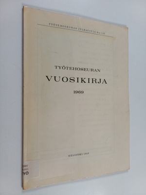 Työtehoseuran vuosikirja 1969