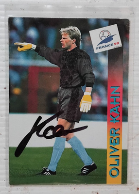 Oliver Kahn Saksa signed
