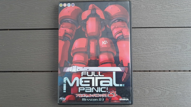 DVD: Full Metal Panic! - Mission 03 (2003)