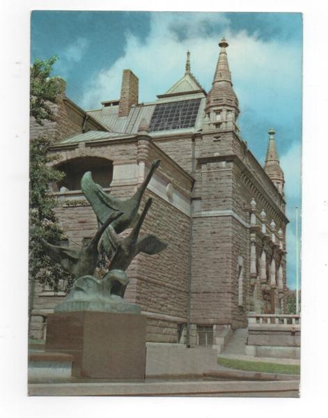 TURKU: Taidemuseo ja veistos  (Mäntynen?)