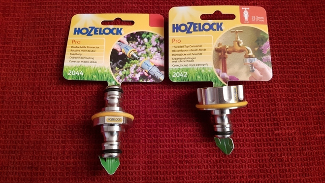 Puutarhaletkun Kierreliitin ja Jatkopala ( Hozelock )