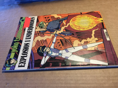 YOKO TSUNO EXPLOSION I UNDERJORDEN HYVÄ