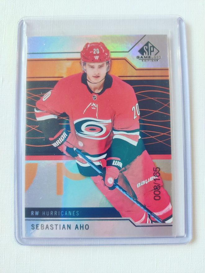 Sebastian Aho - 16-17 SP Game-Used Orange /165