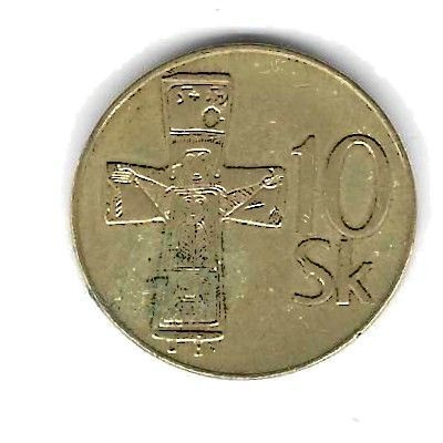 1993 10 SK SLOVENSKA REPUBLIKA KOLIKKO KÄYTETTY