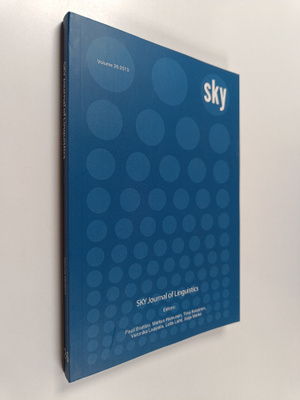 SKY journal of linguistics 26