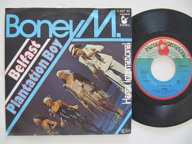 Boney M. Belfast / Plantation Boy  7" sinkku