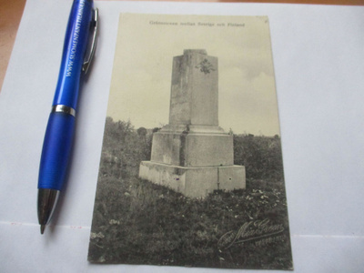 Haaparanta rajakivi - 1916 Tornio -Hgin sens - Lohja mennyt