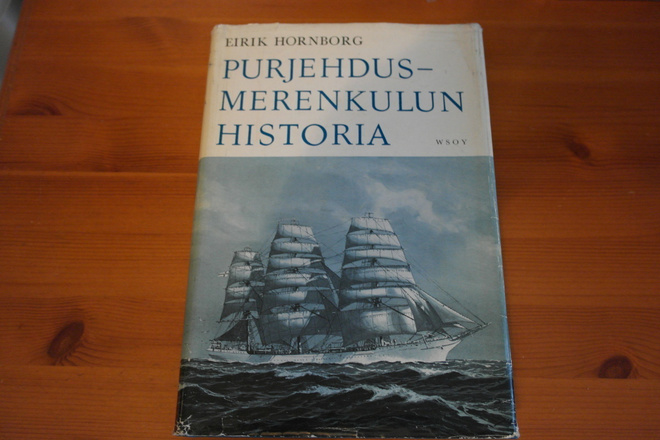 Eirik Hornborg:Purjehdusmerenkulun historia.Sid.