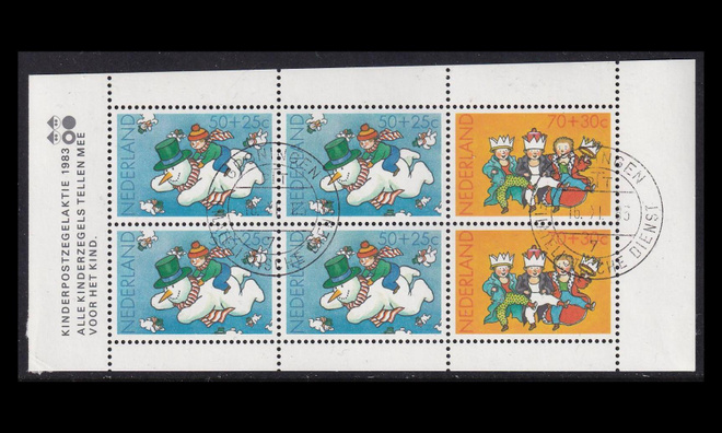 Alankomaat 1242BL25 o Voor het Kind joulu (1983)