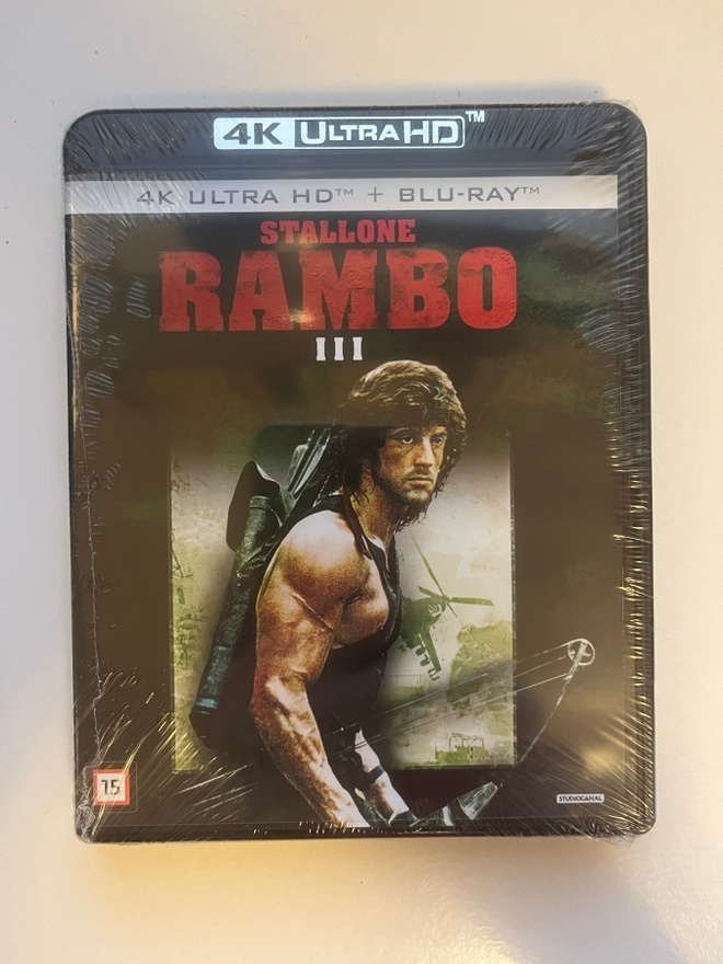 Rambo 3 (4K Ultra HD + Blu-ray) 1988 (UUSI)