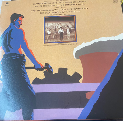 Big Country: Steeltown (Vertigo Can) 1984 LP