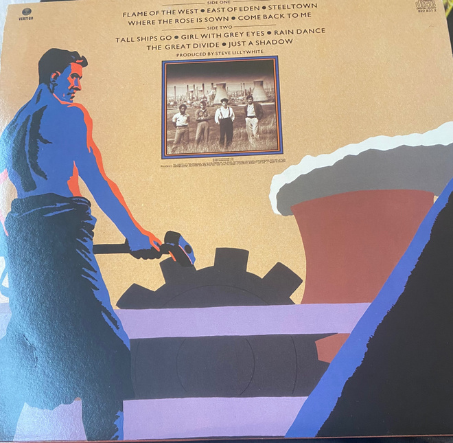 Big Country: Steeltown (Vertigo Can) 1984 LP