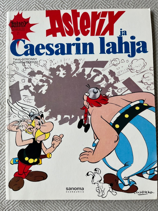 Viisi hyvää Asterix 1.painosta 1976 - 2001