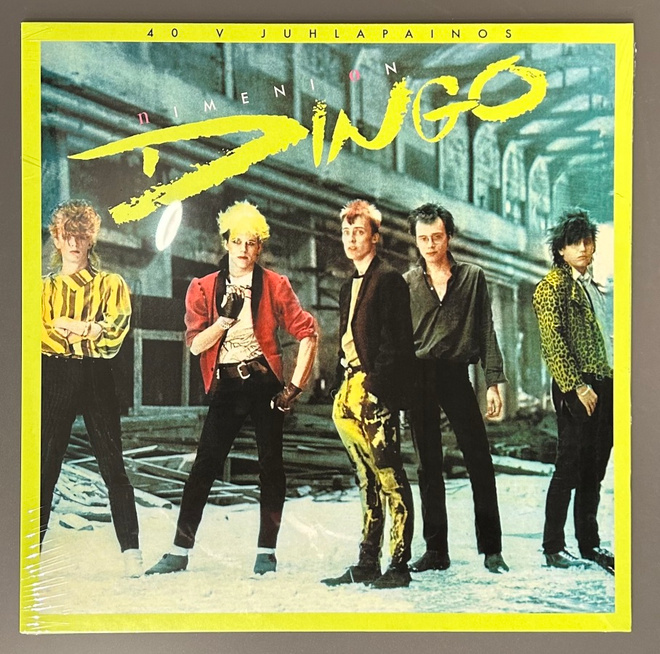 DINGO : Nimeni on - LP, LTD, neonkeltainen, uusi