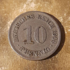 Deutsches Reich 10 pfennig 1908 A - pikkukuva 1