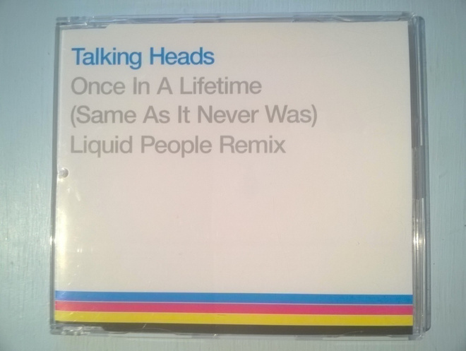 Talking Heads - Once In A Lifetime CDS