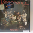VENGEANCE - TAKE IT OR LEAVE IT HOL -87 VG+/EX- LP +NIMMARI - pikkukuva 1