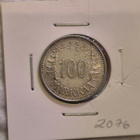 Hopearaha 100 markkaa 1958, Suomi, 5,2 g Ag500 - pikkukuva 1