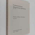 Holger Thesleff : Studies in Platonic chronology - pikkukuva 1