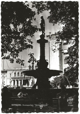 Göteborg Brunnsparken Såningskvinnan (1959)