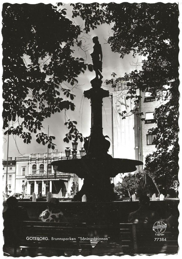 Göteborg Brunnsparken Såningskvinnan (1959)