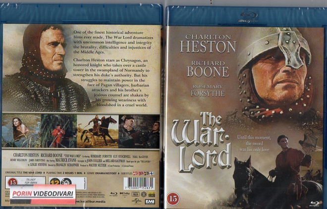 War Lord	(74 003)	UUSI	-FI-		BLU-RAY		charlton heston	1965