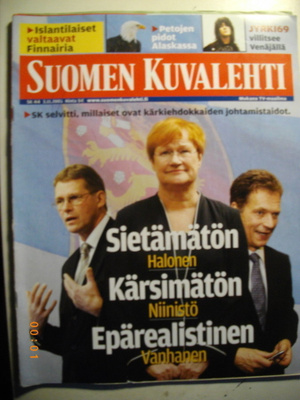 Suomen Kuvalehti Nro 44/2005. (13.3)