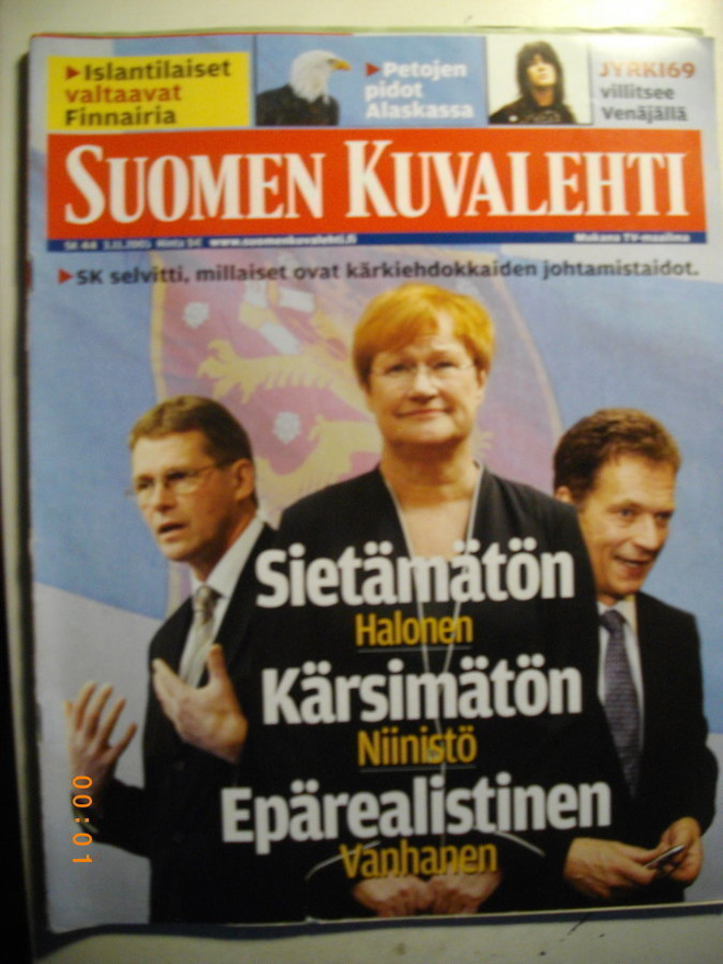 Suomen Kuvalehti Nro 44/2005. (13.3)